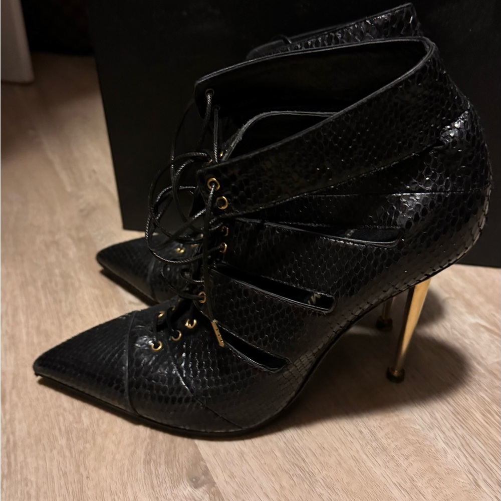 Tom Ford Python Leather Heels, 39 Size - image 1